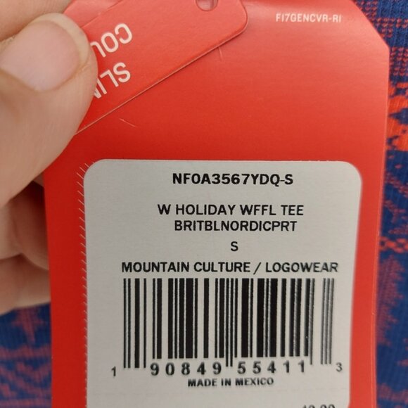 The North Face Fair Isle Nordic Waffle Long Sleeve Thermal Shirt Size Small - Picture 6 of 9